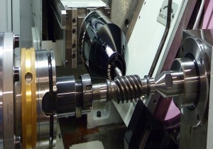 worm shaft milling